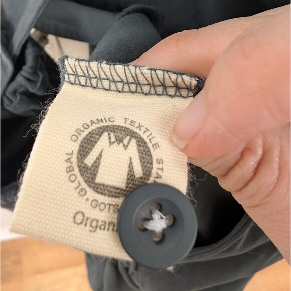 Gray Label Organic Cotton Cropped Overalls 9-10 Years Grey-blue - Picture 5 of 6